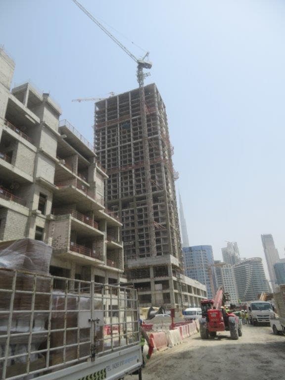 Peninsula One - Construction