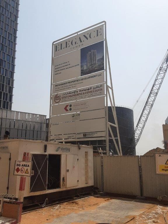 Elegance Tower - Construction