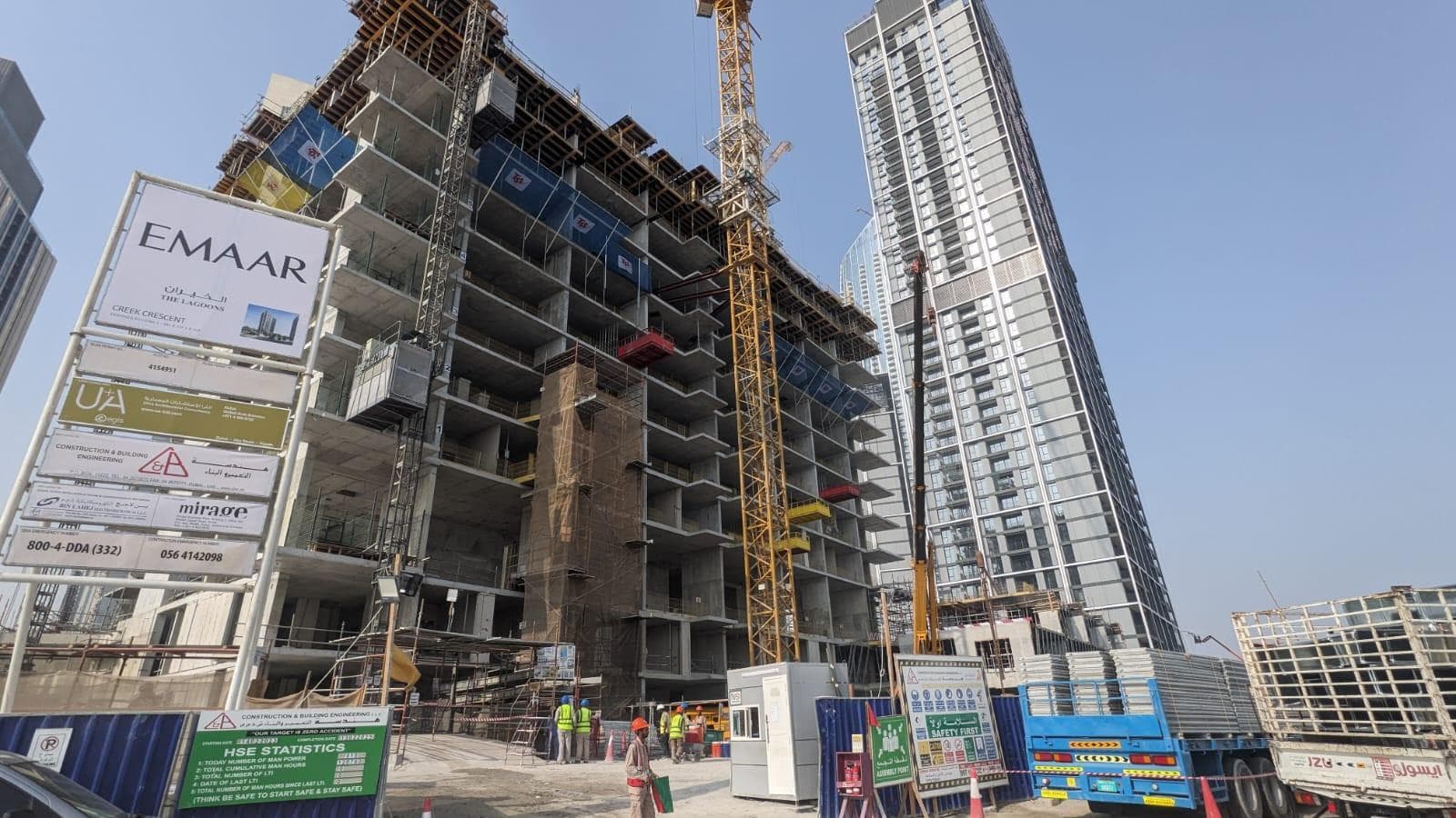 Creek Crescent - Construction
