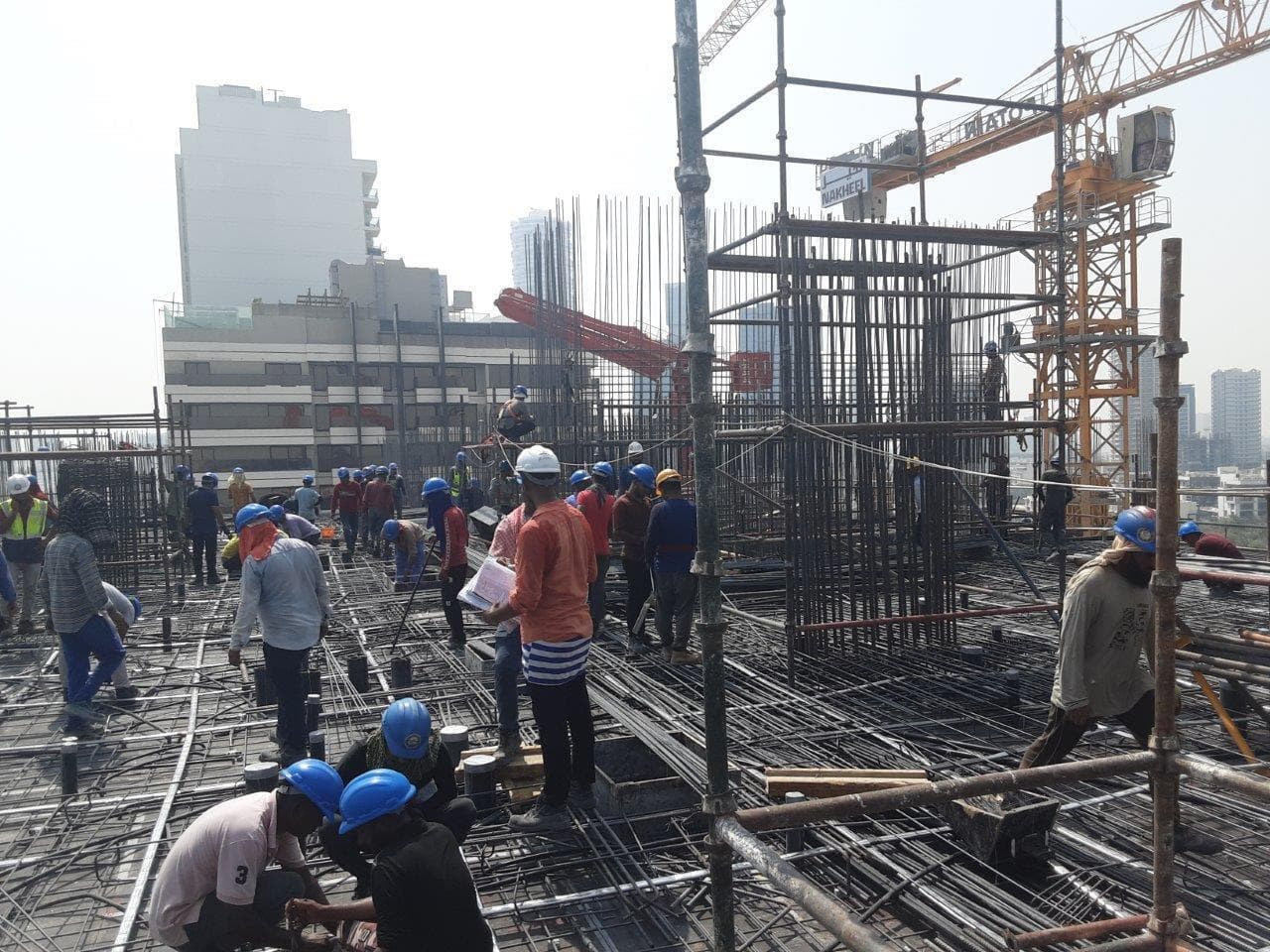 Binghatti Emerald - Construction