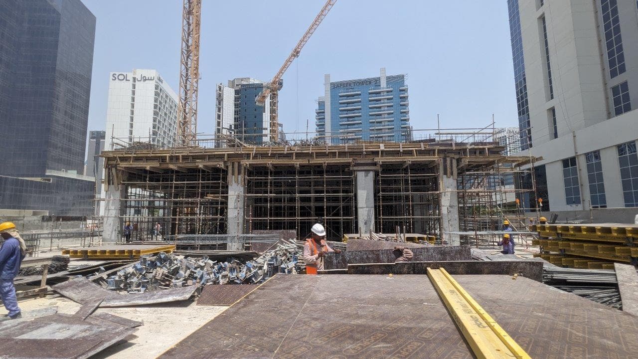 Royal Regency - Construction