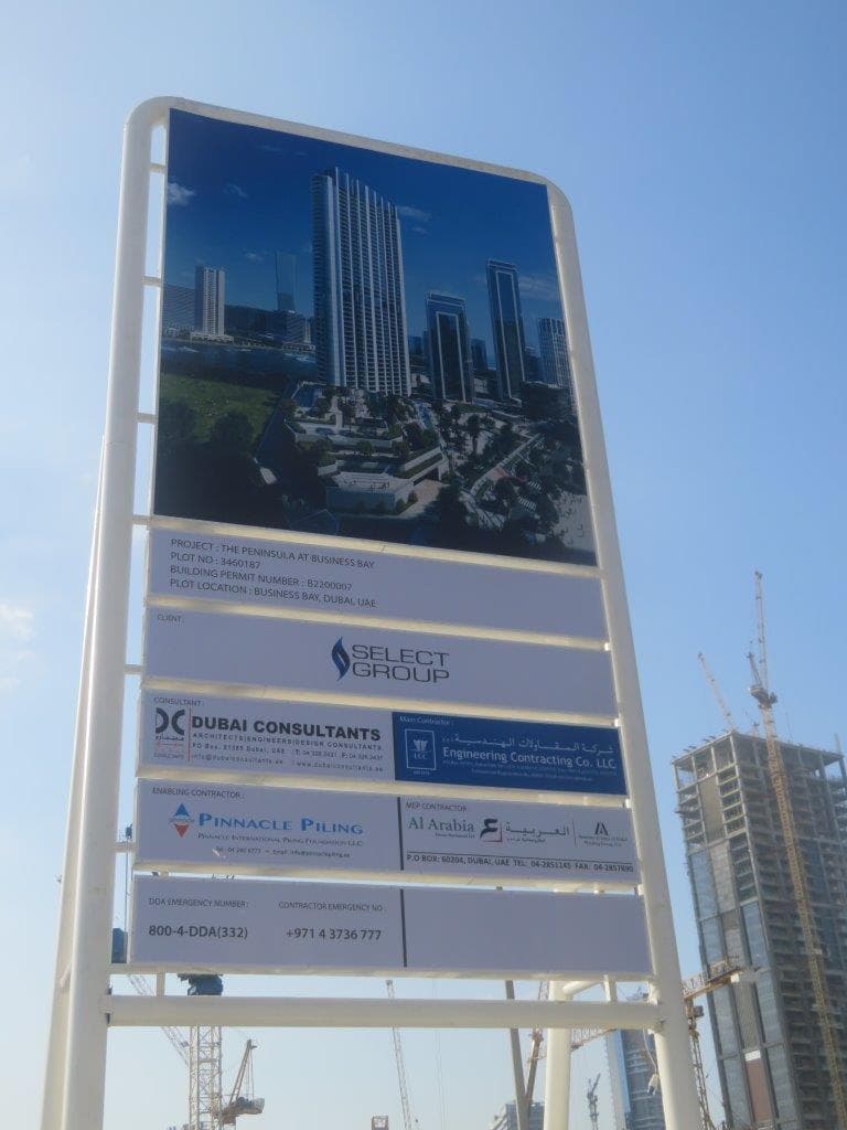 Peninsula Three - Construction