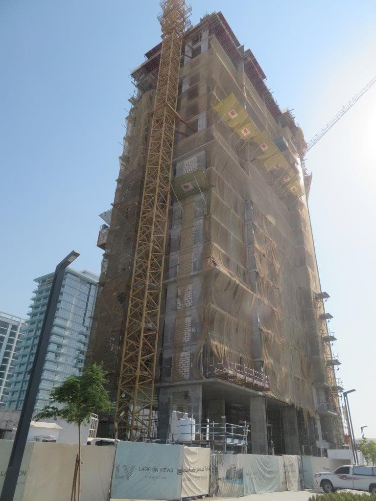 Lagoon Views At District One - Construction