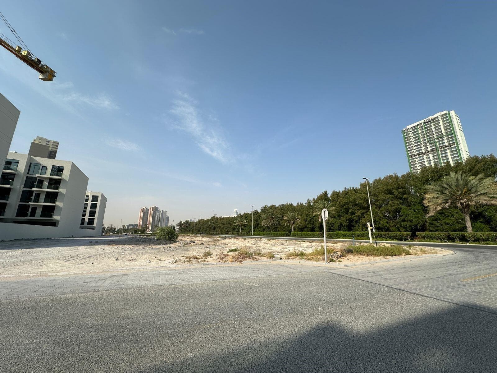 One Sky Park - Construction