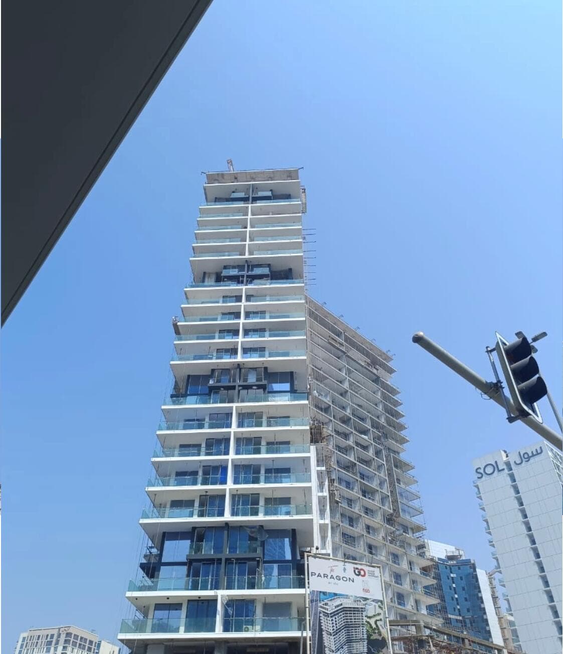 The Paragon - Construction