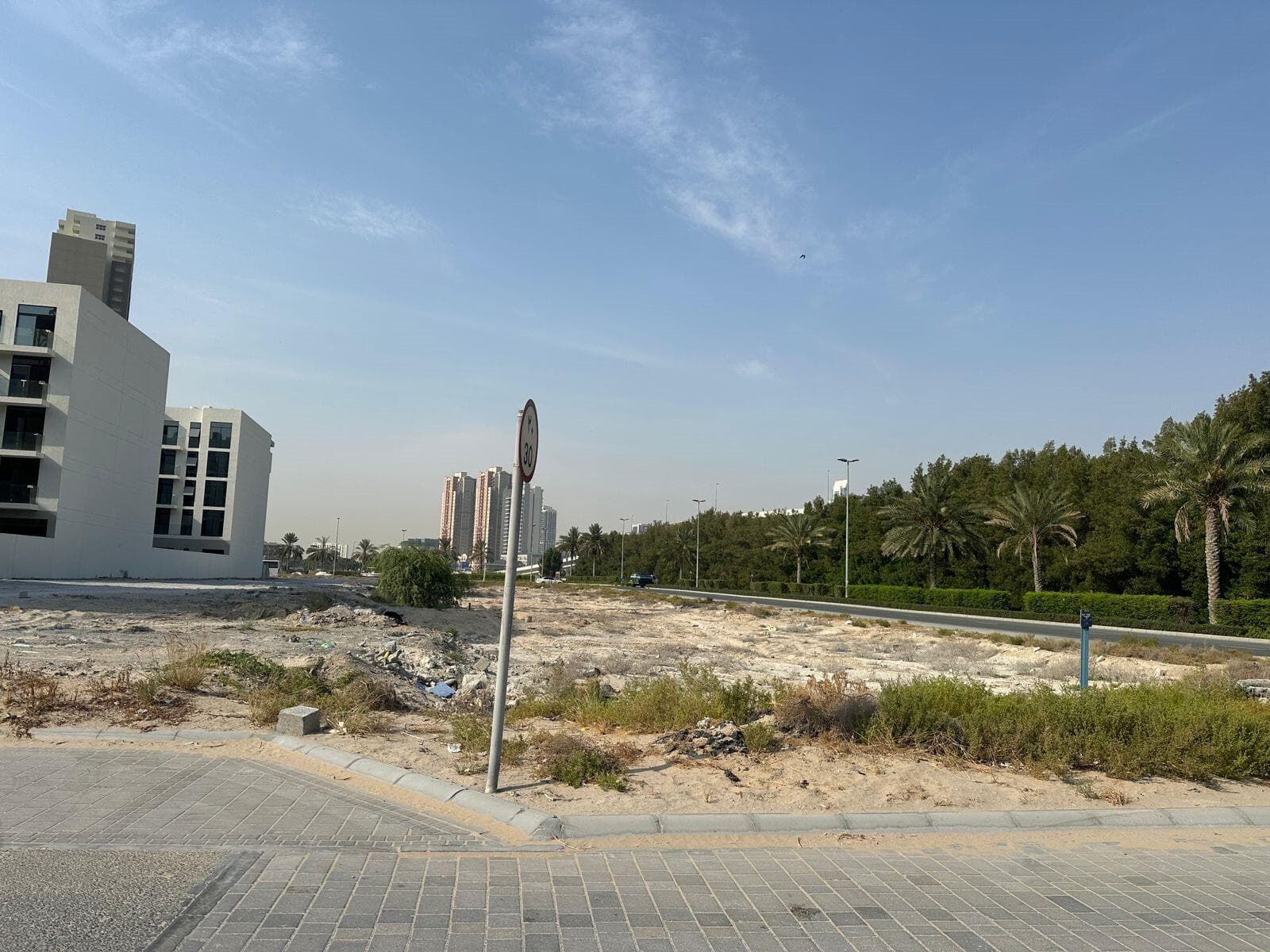 One Sky Park - Construction
