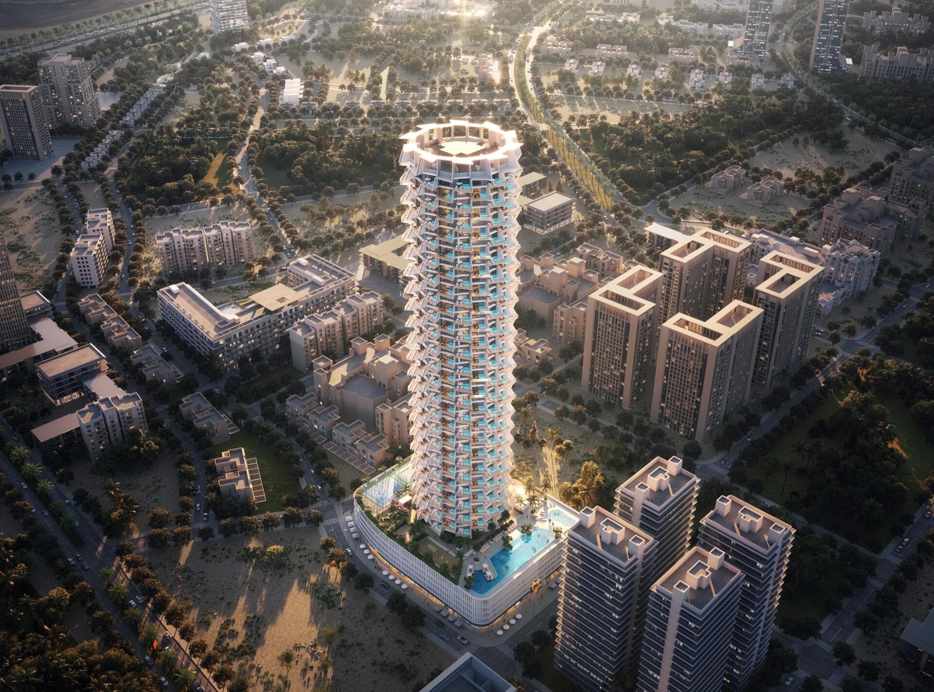 Binghatti Grove - Renders