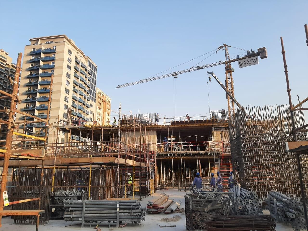 Azizi Grand - Construction