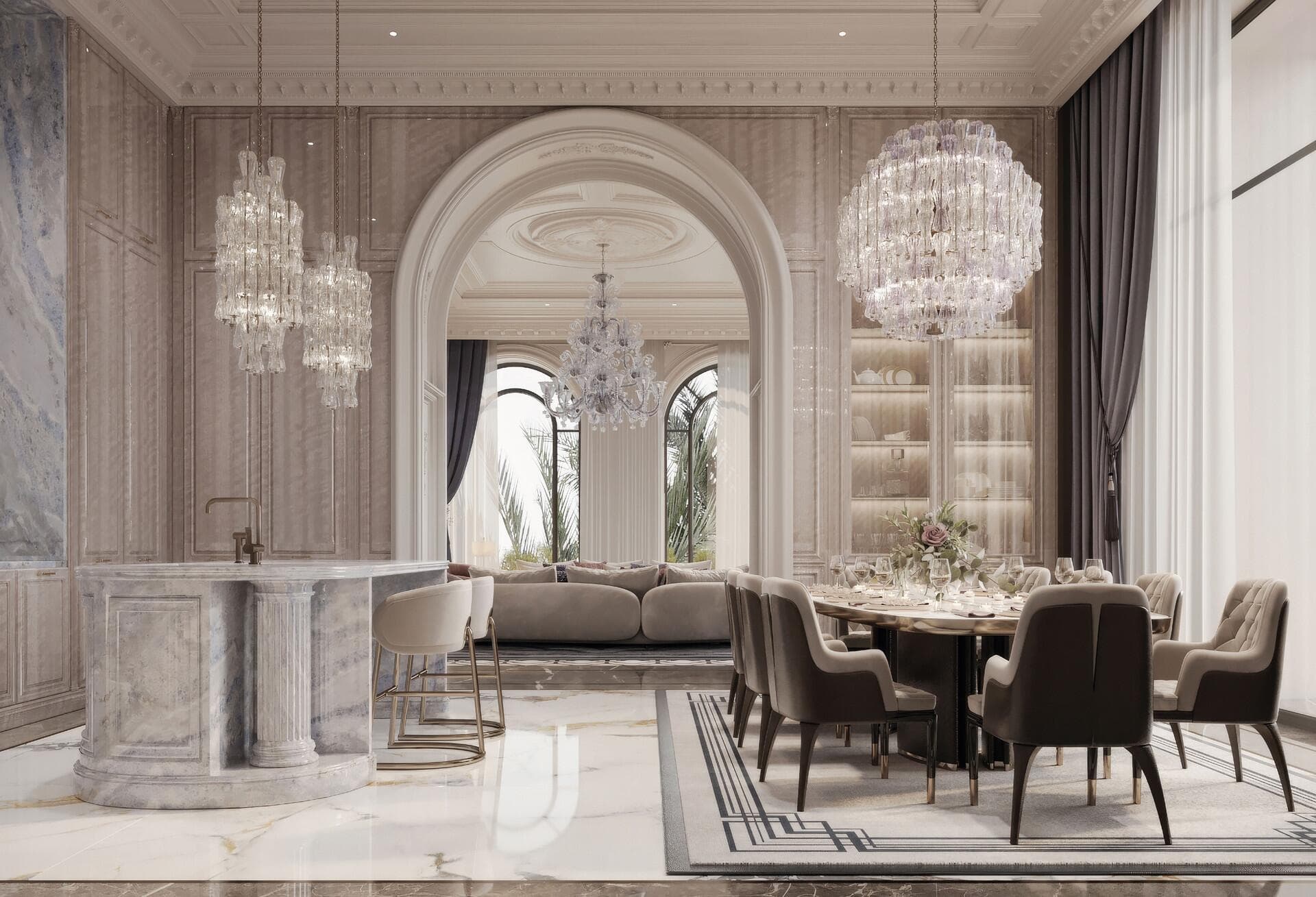 Monaco Mansions - Finishing