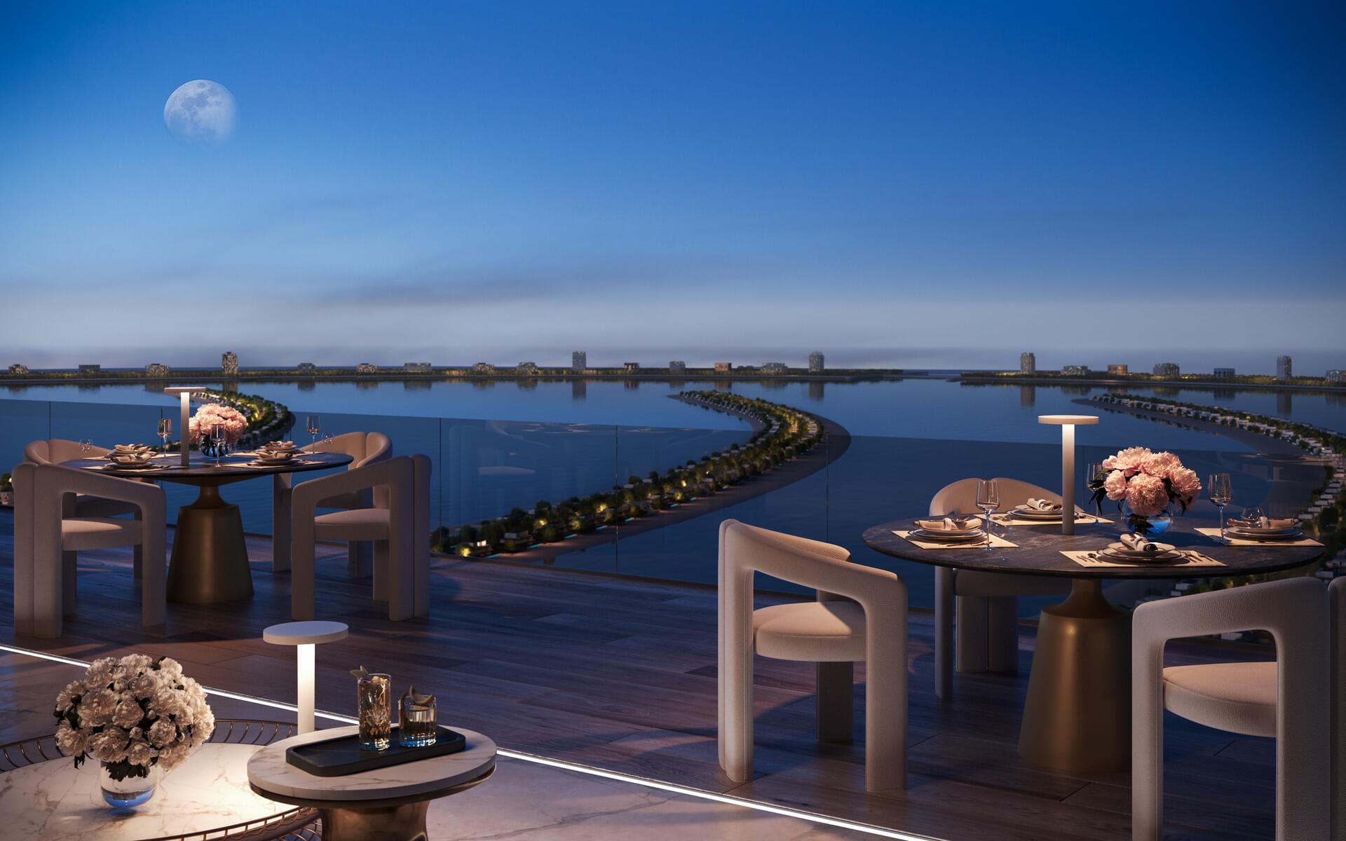 Palm Jebel Ali — The Fronds B-C - Infrastructure