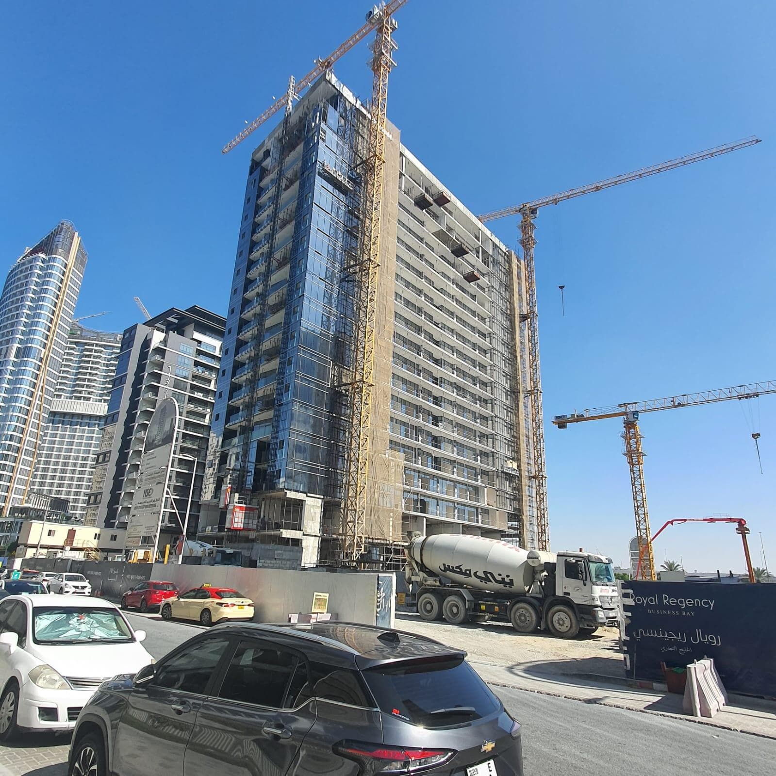 Royal Regency - Construction