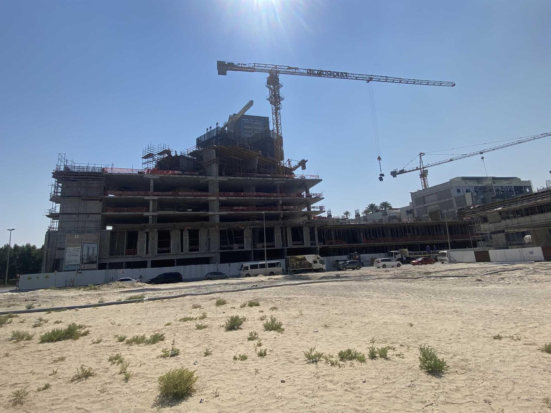 Maimoon Gardens - Construction