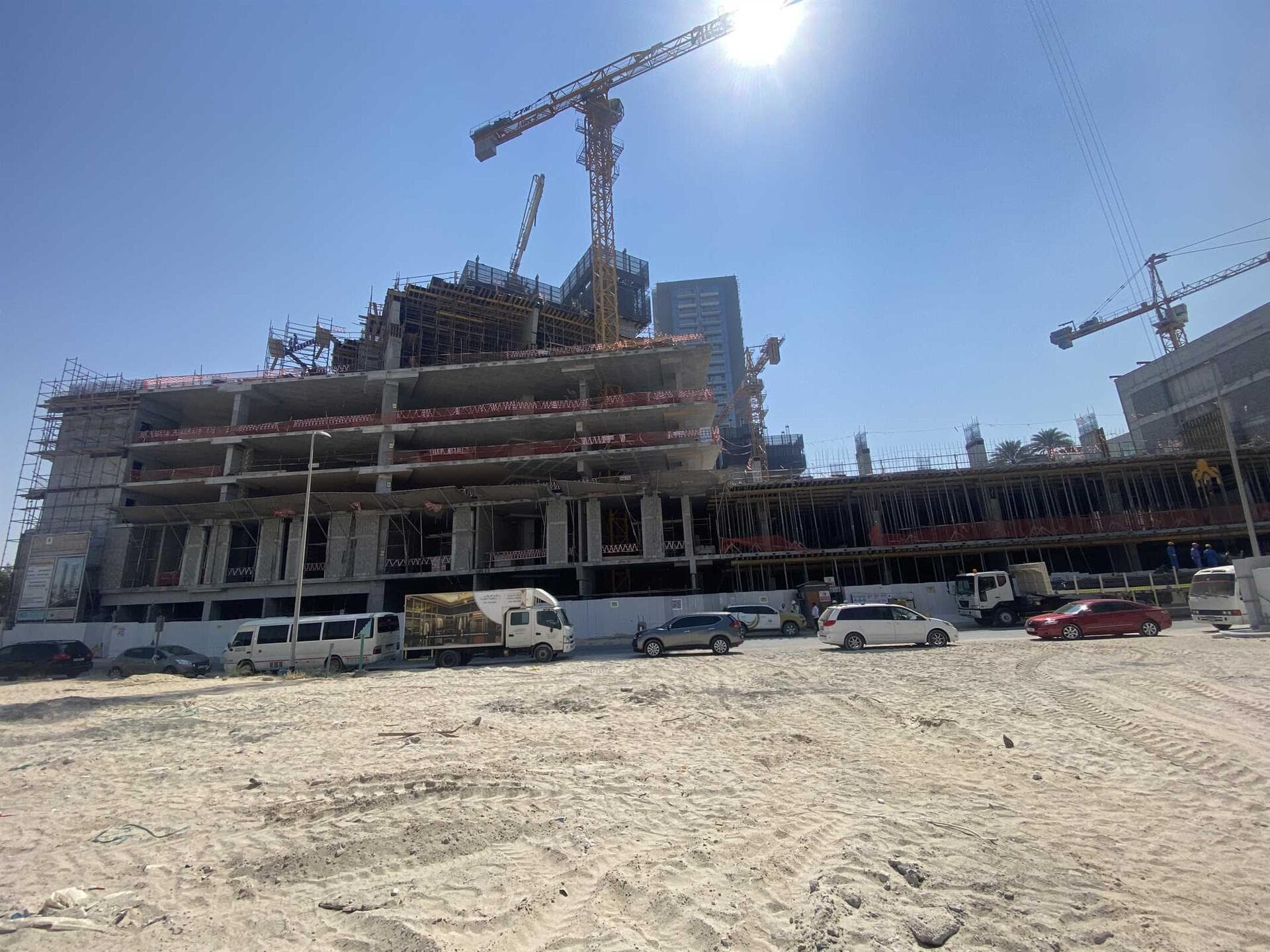 Maimoon Gardens - Construction