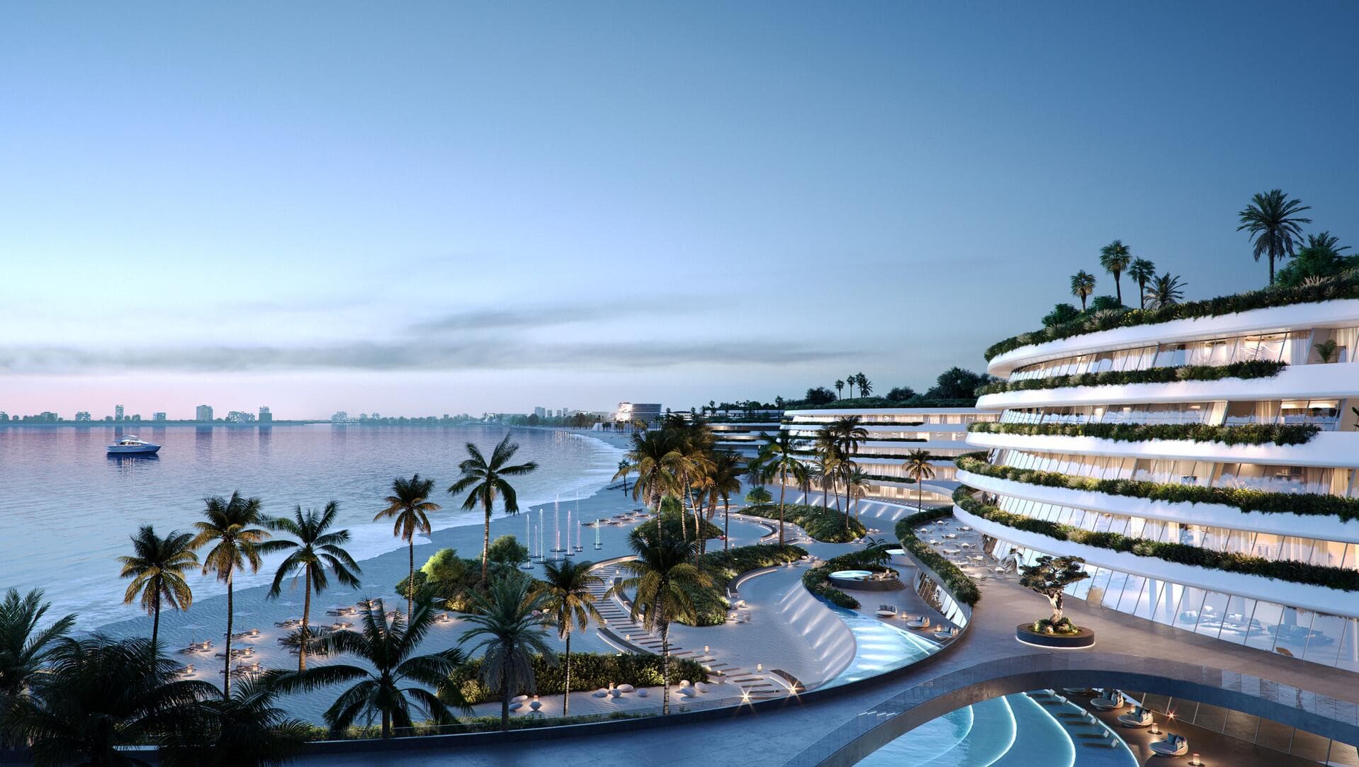 Palm Jebel Ali — The Fronds B-C - Infrastructure