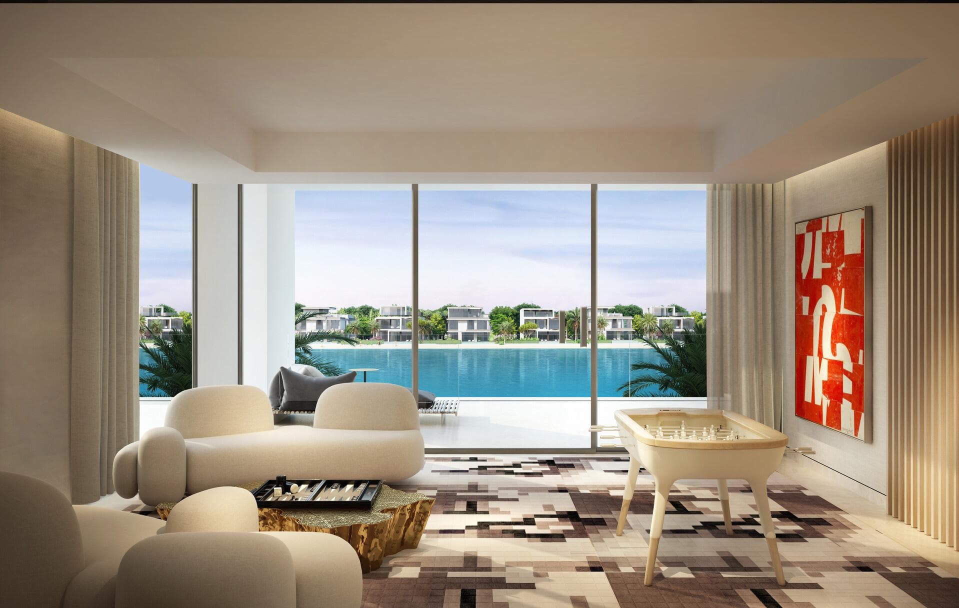 Palm Jebel Ali — The Fronds B-C - Finishing