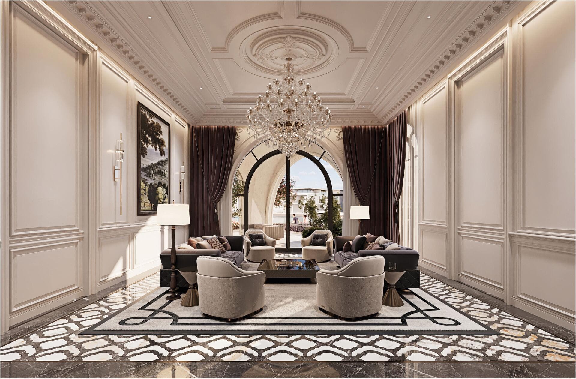 Monaco Mansions - Finishing