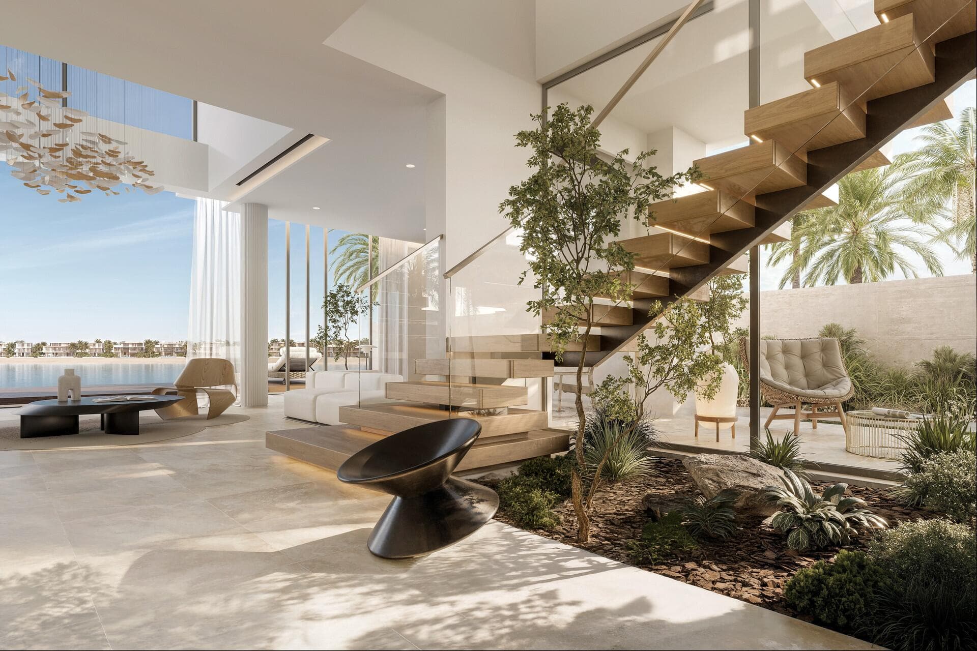 Palm Jebel Ali — The Fronds B-C - Finishing