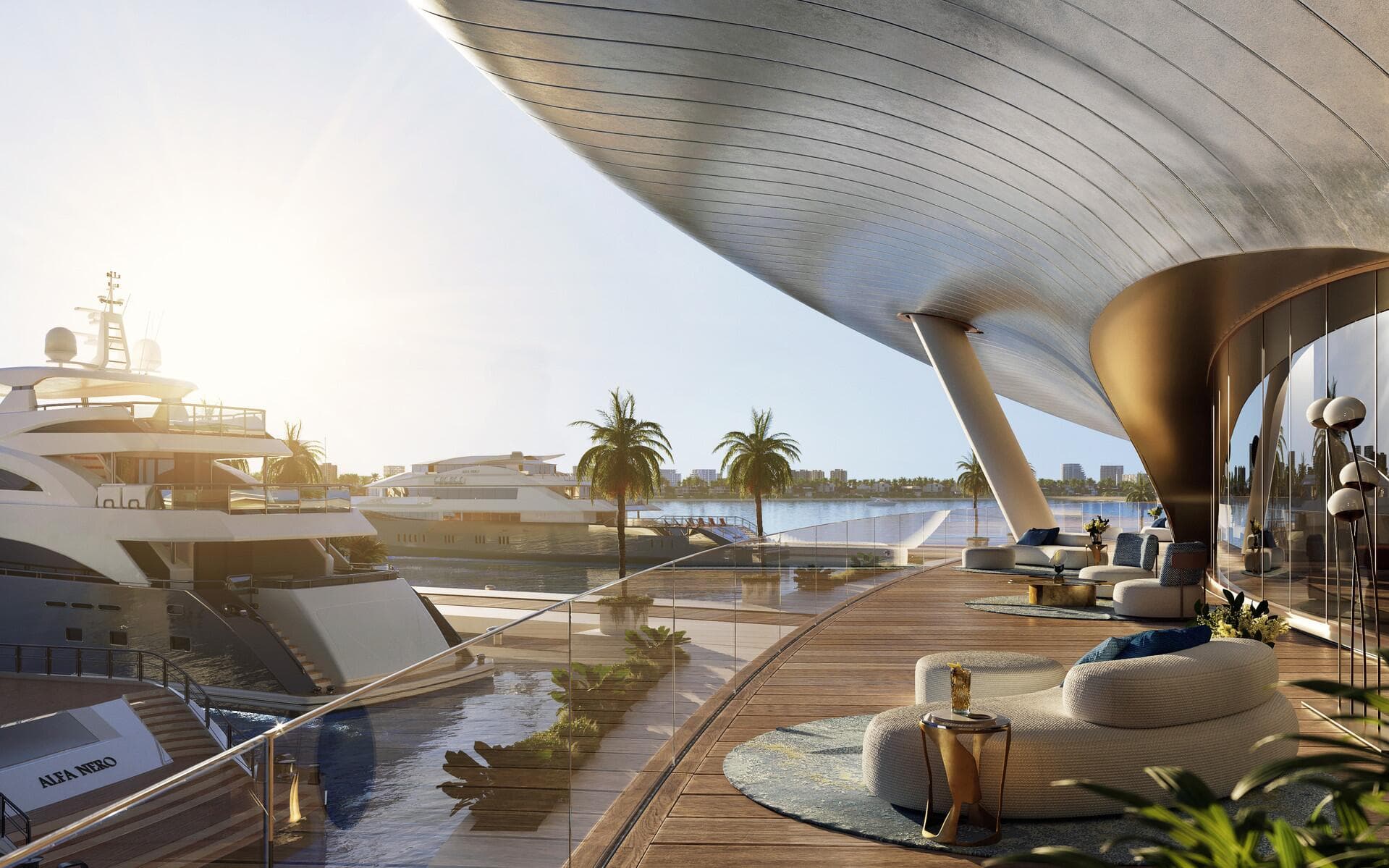 Palm Jebel Ali — The Fronds B-C - Infrastructure