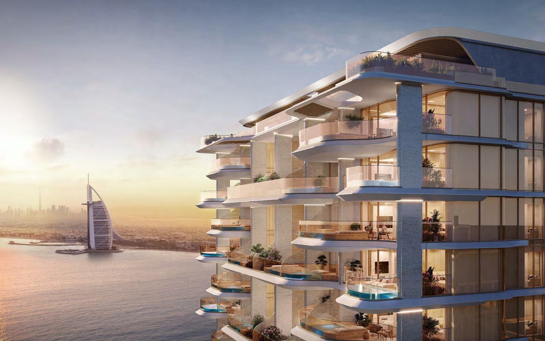 Vitalia Palm Jumeirah Residences - Renders