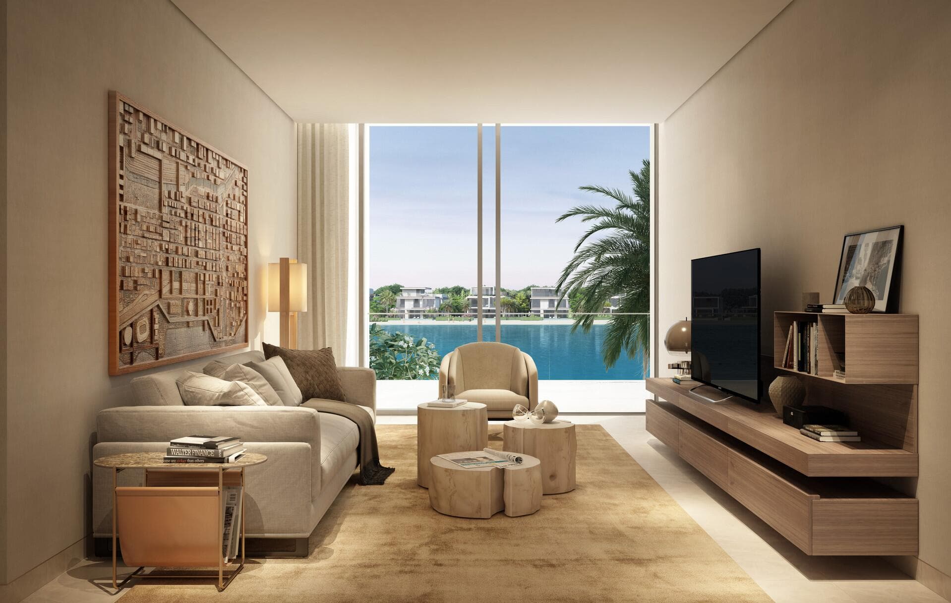 Palm Jebel Ali — The Fronds B-C - Finishing