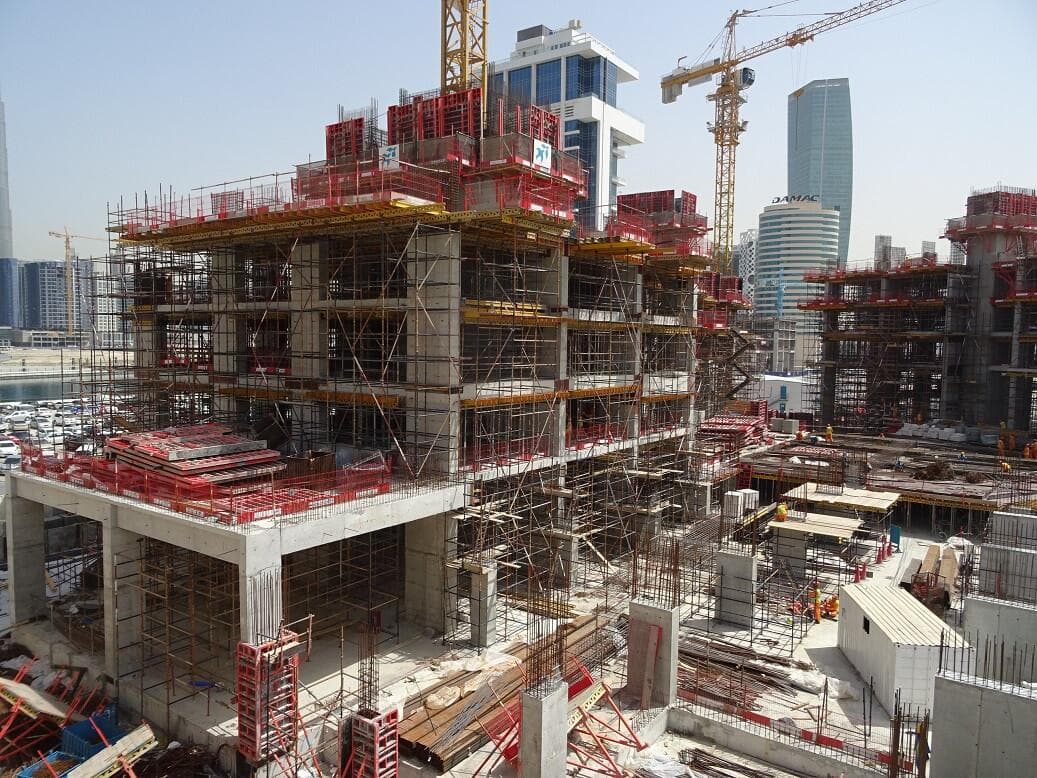 The Atria - Construction