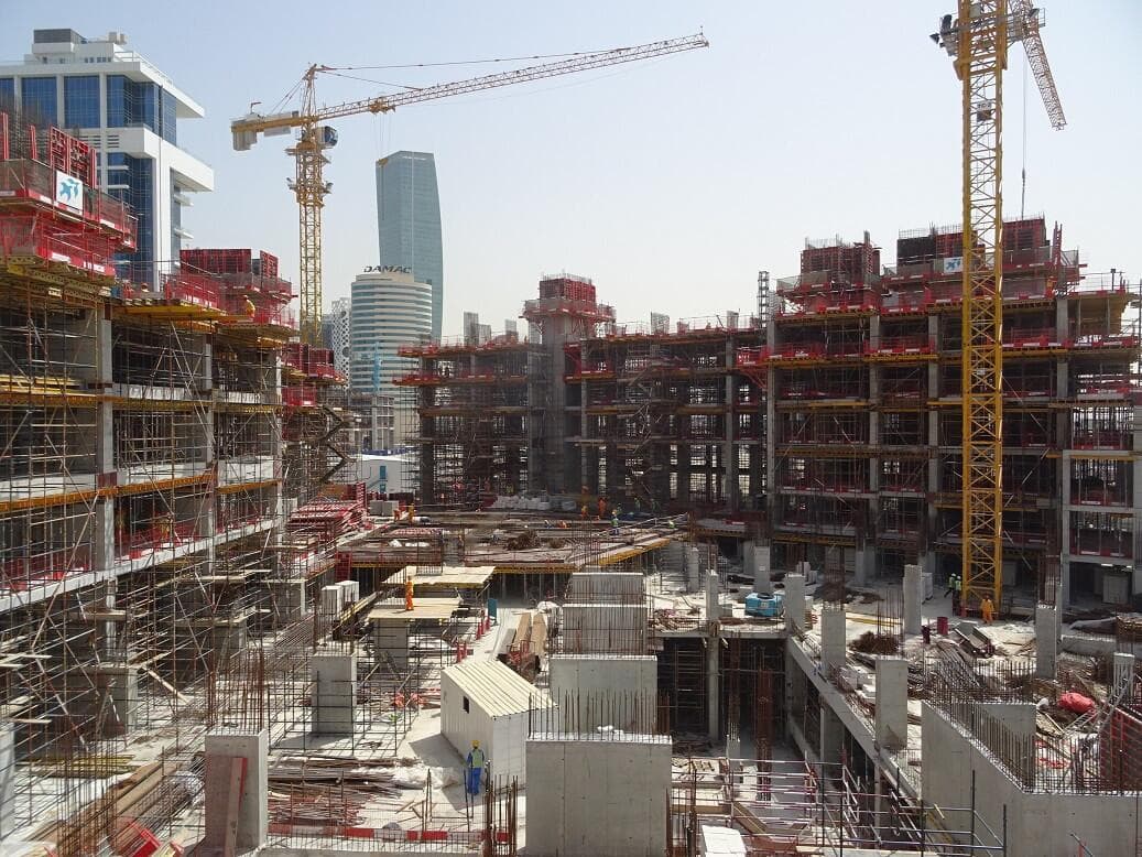 The Atria - Construction