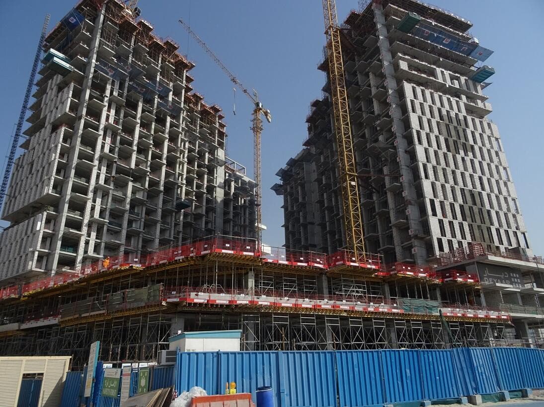The Atria - Construction