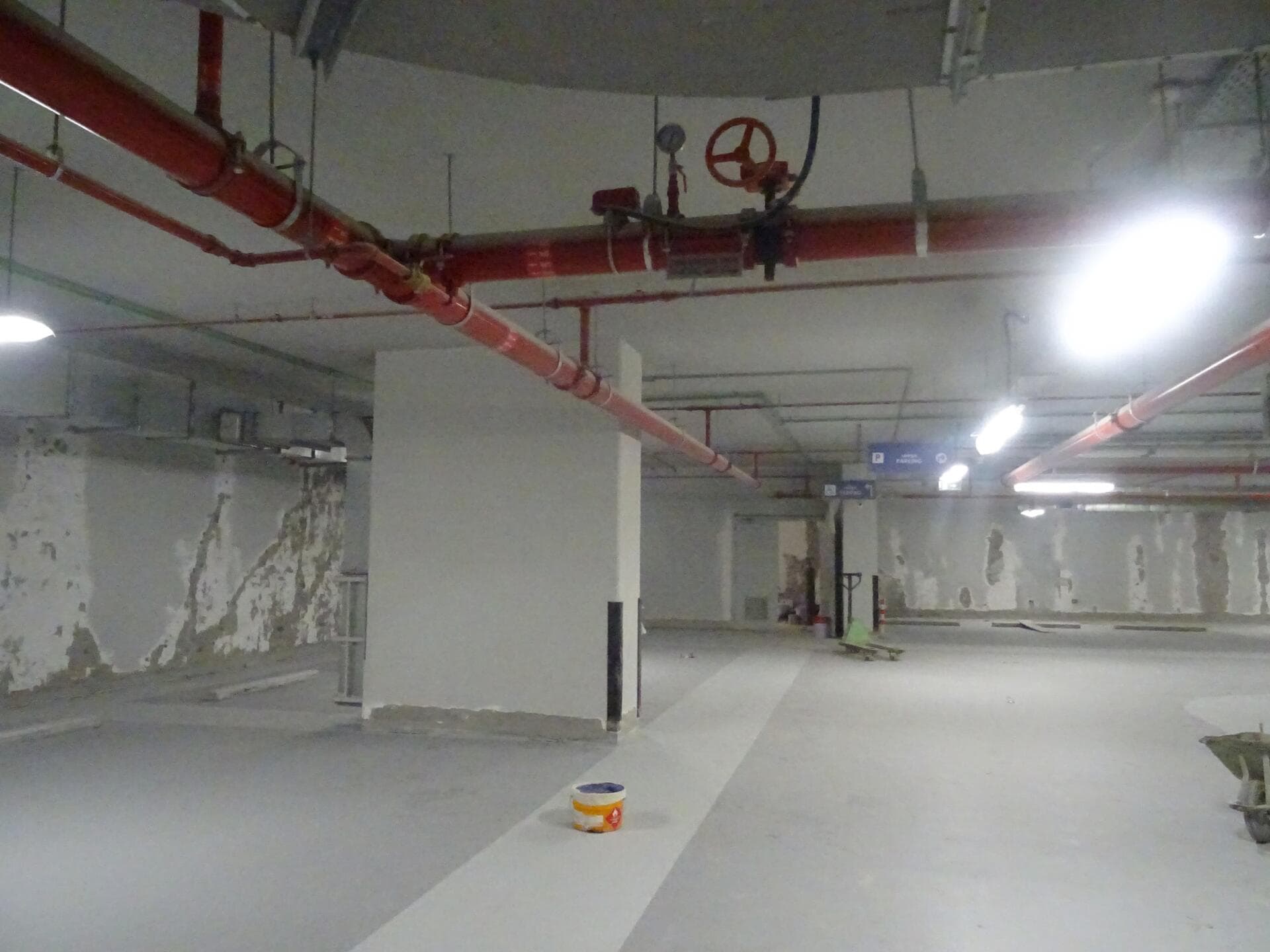 The Atria - Construction