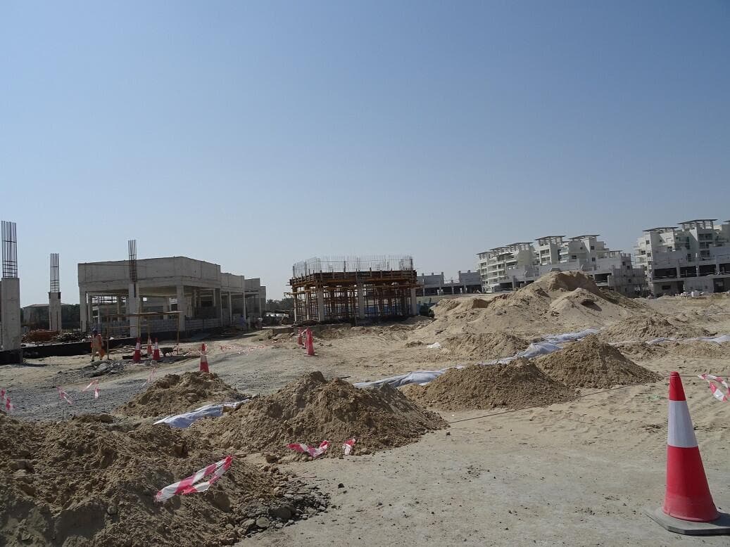 Townhouses At Jumeirah Islands - Construction