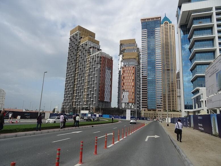 The Atria - Construction