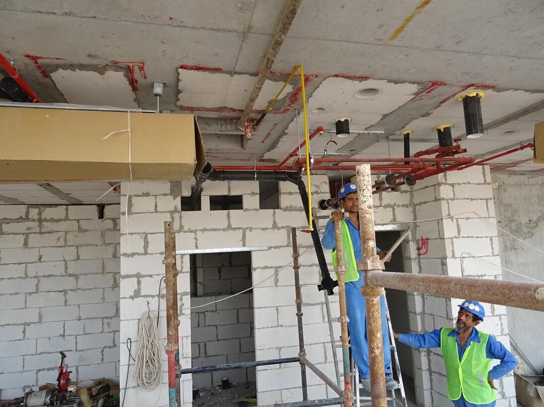 The Atria - Construction