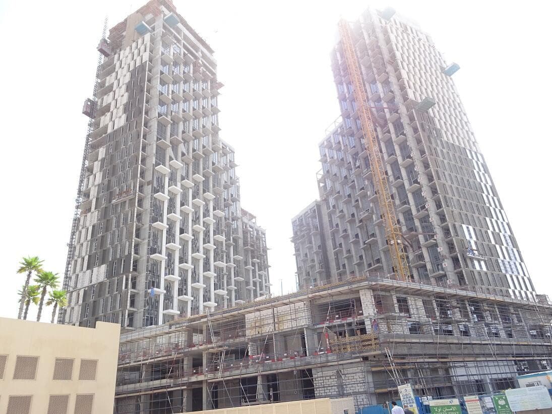The Atria - Construction