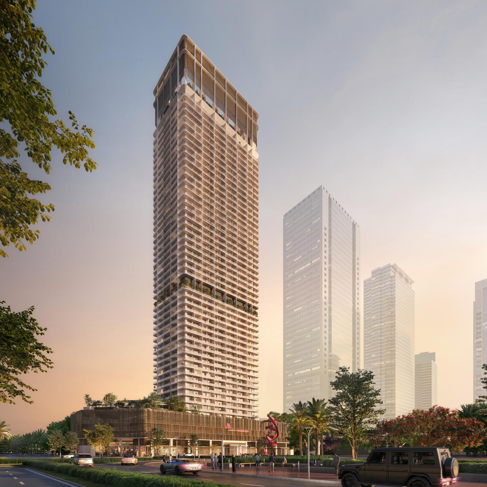 Marriott Residences JLT - Renders