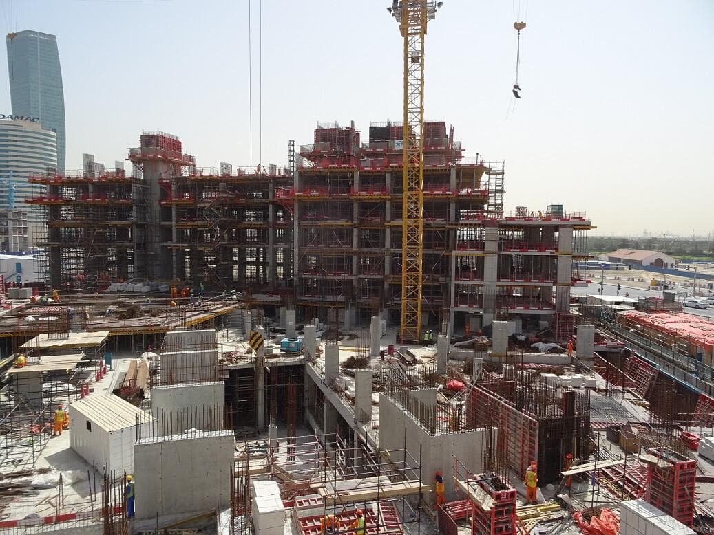 The Atria - Construction