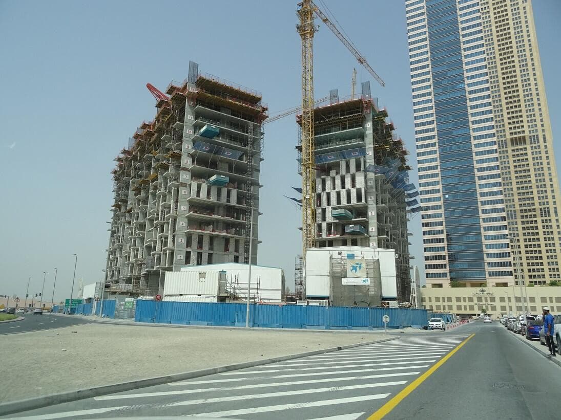 The Atria - Construction