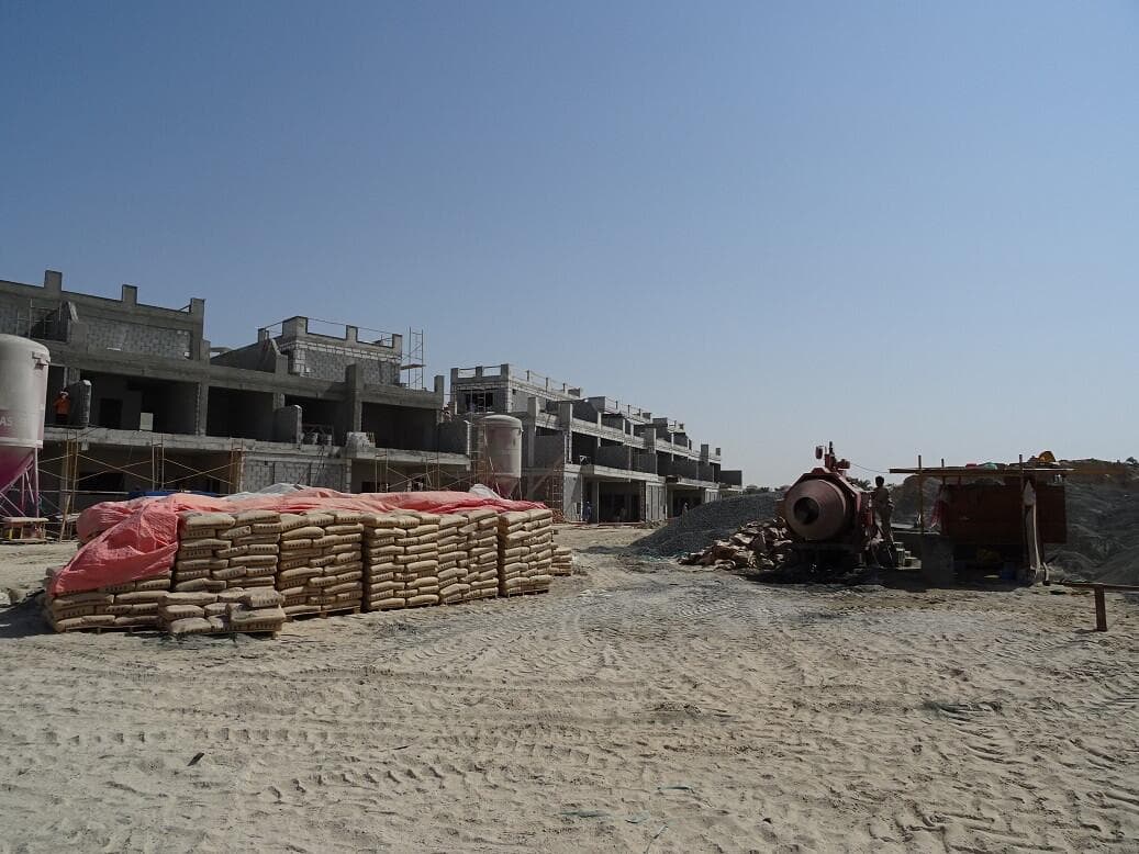 Townhouses At Jumeirah Islands - Construction