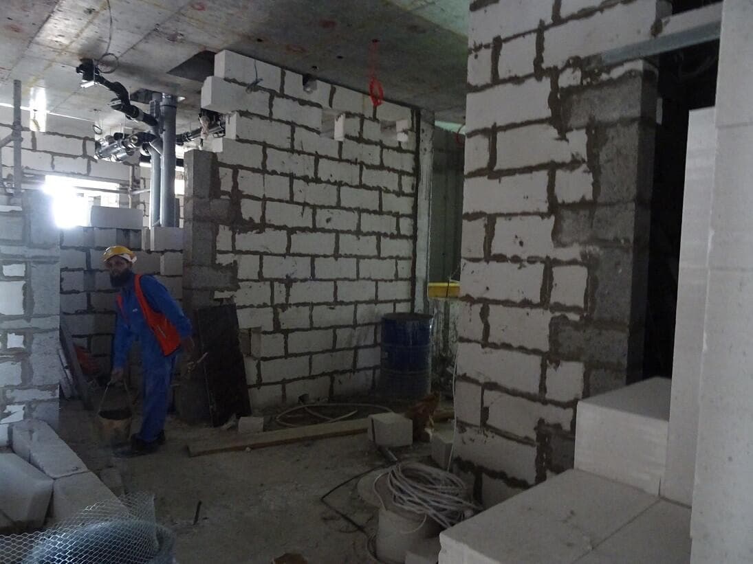 The Atria - Construction