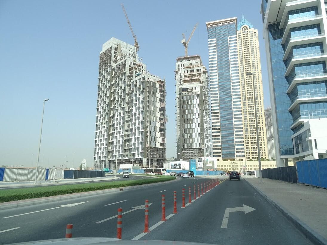 The Atria - Construction