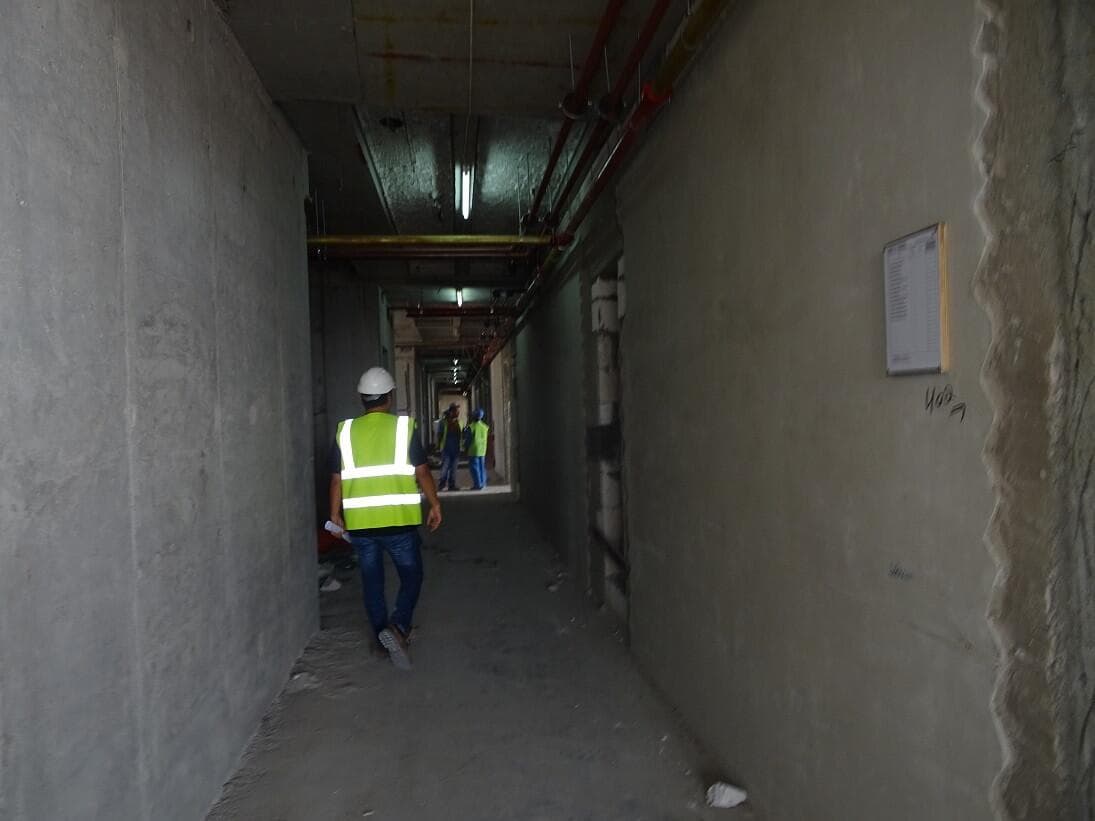 The Atria - Construction