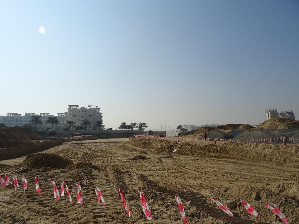 Townhouses At Jumeirah Islands - Construction