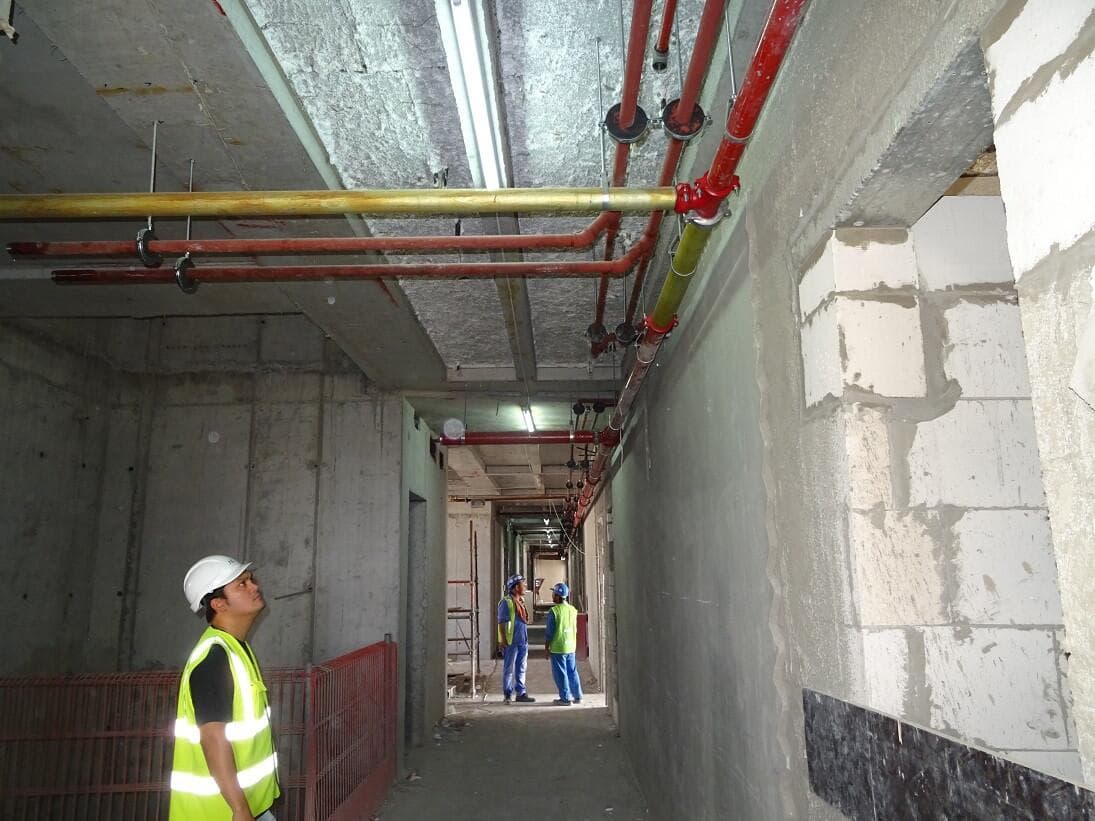 The Atria - Construction