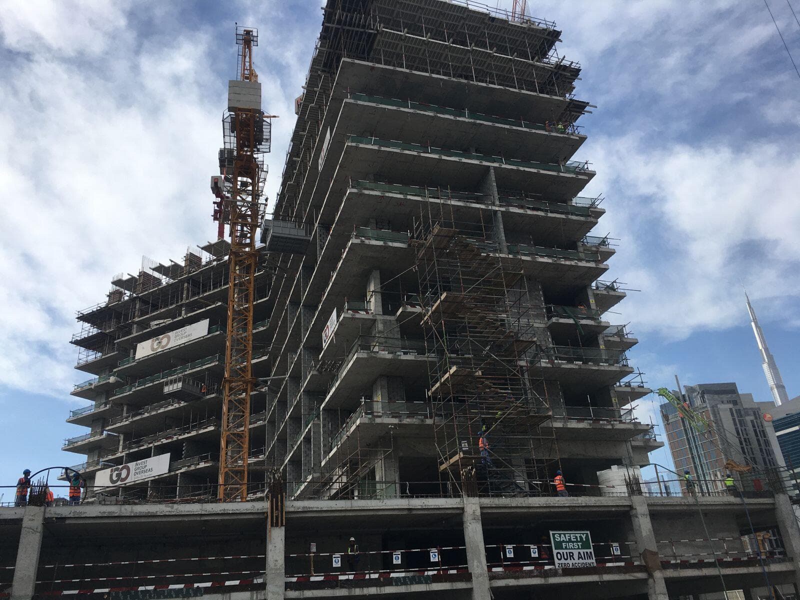 The Paragon - Construction