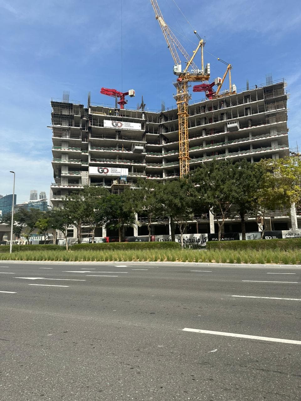 The Paragon - Construction