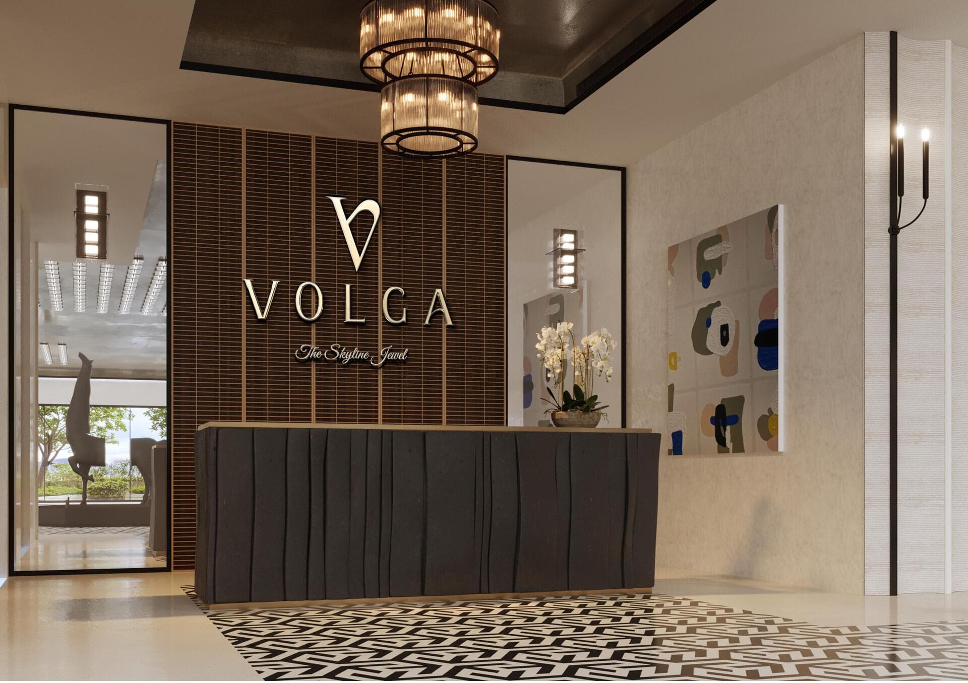Volga Tower - Infrastructure
