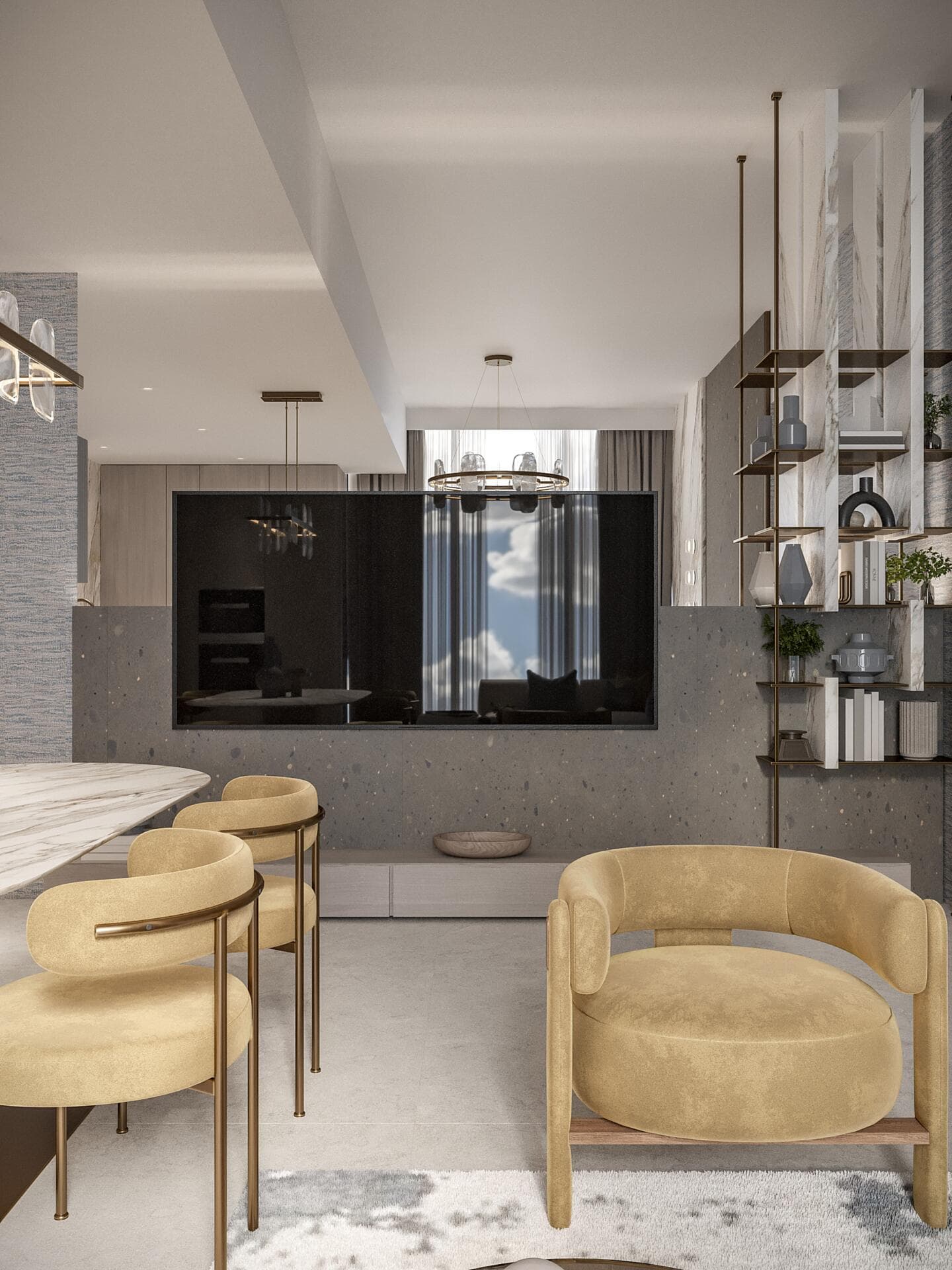 SquareX Residence - Finishing