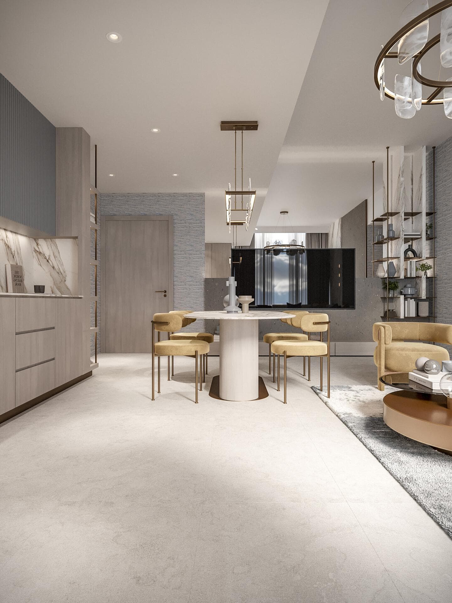 SquareX Residence - Finishing