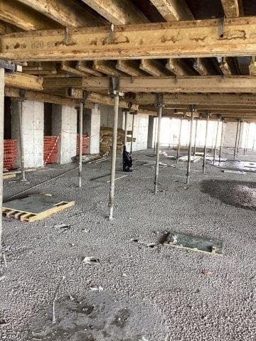 Q Gardens Lofts - Construction