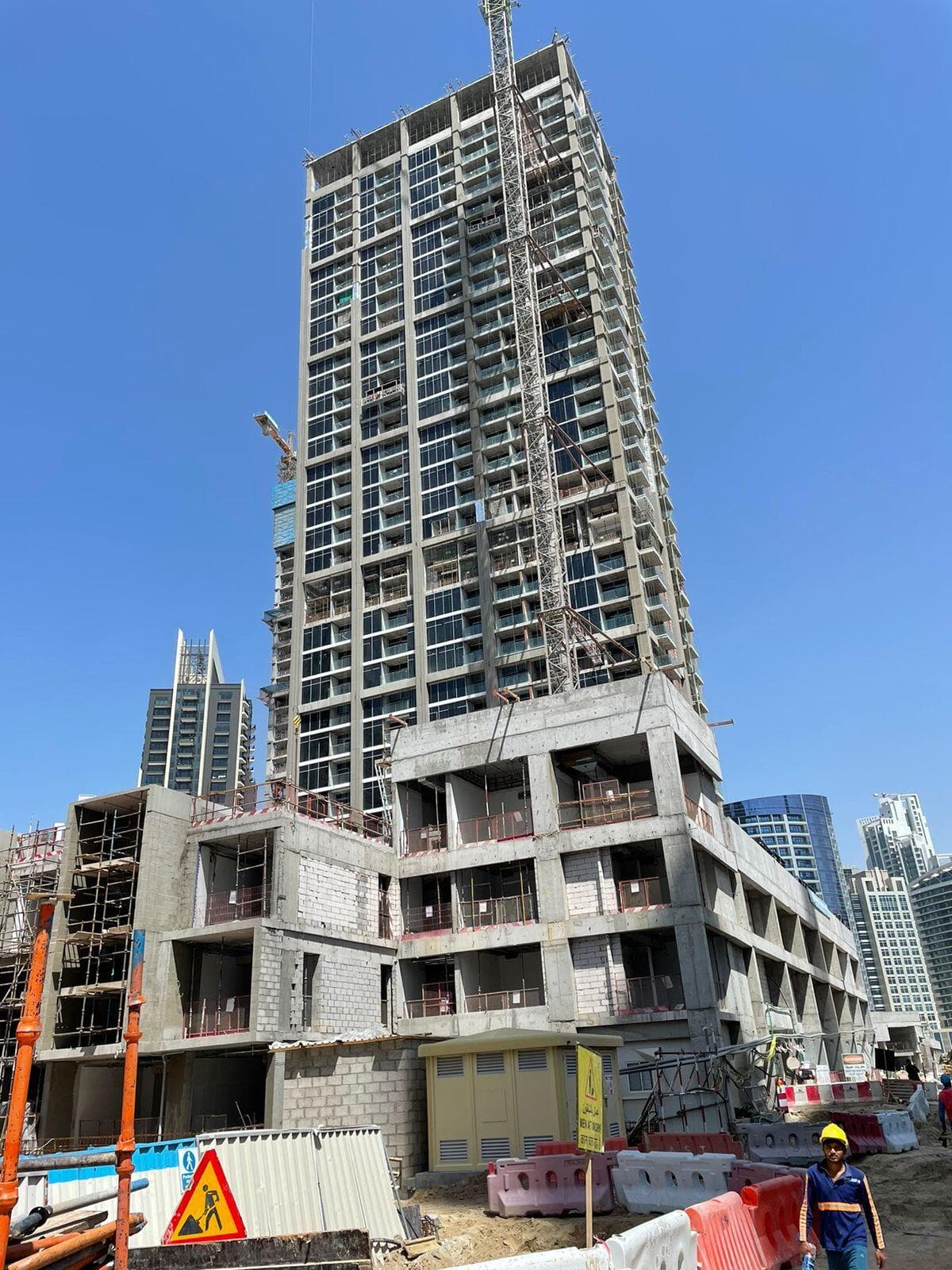 Peninsula One - Construction