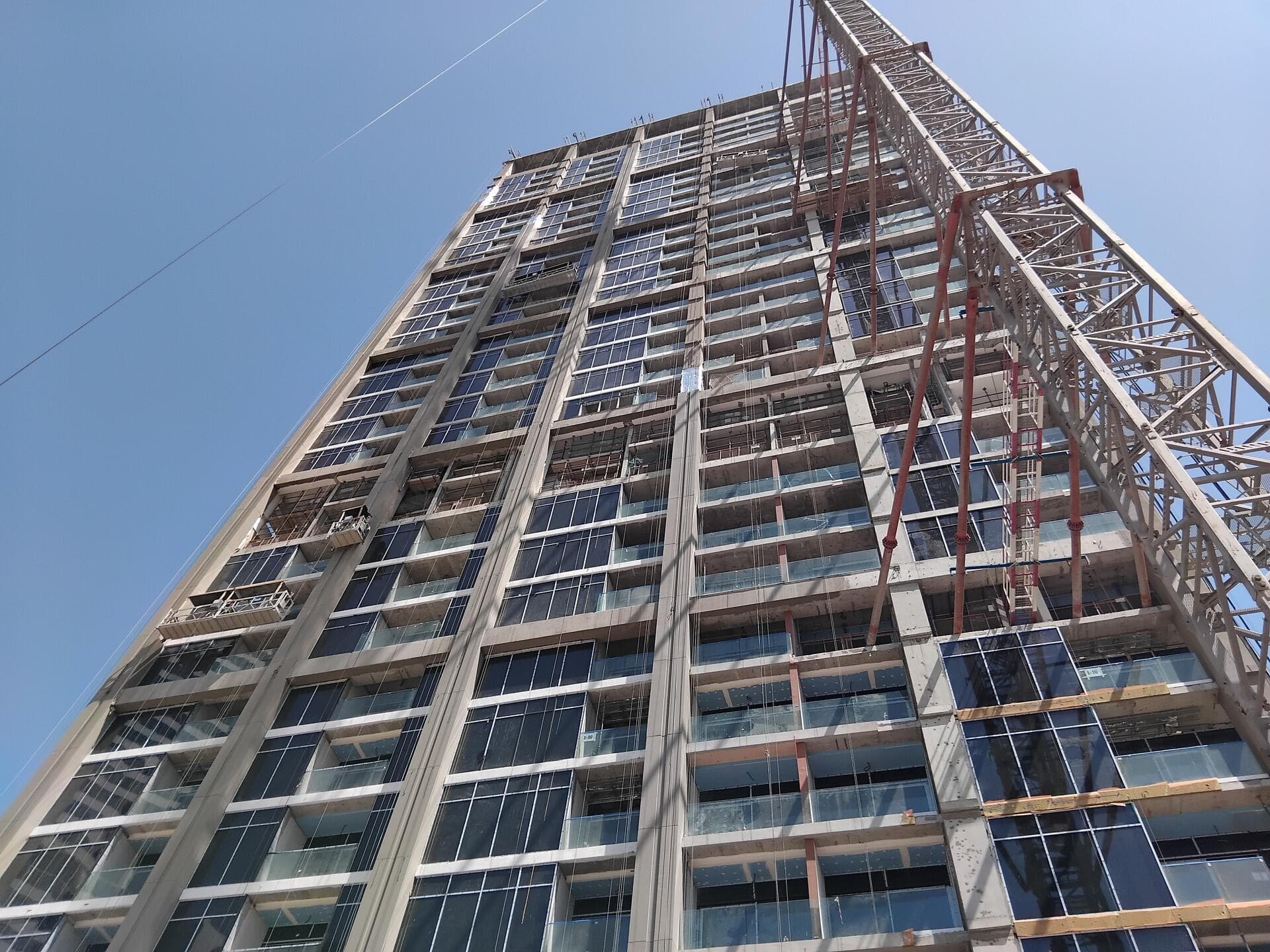 Peninsula One - Construction
