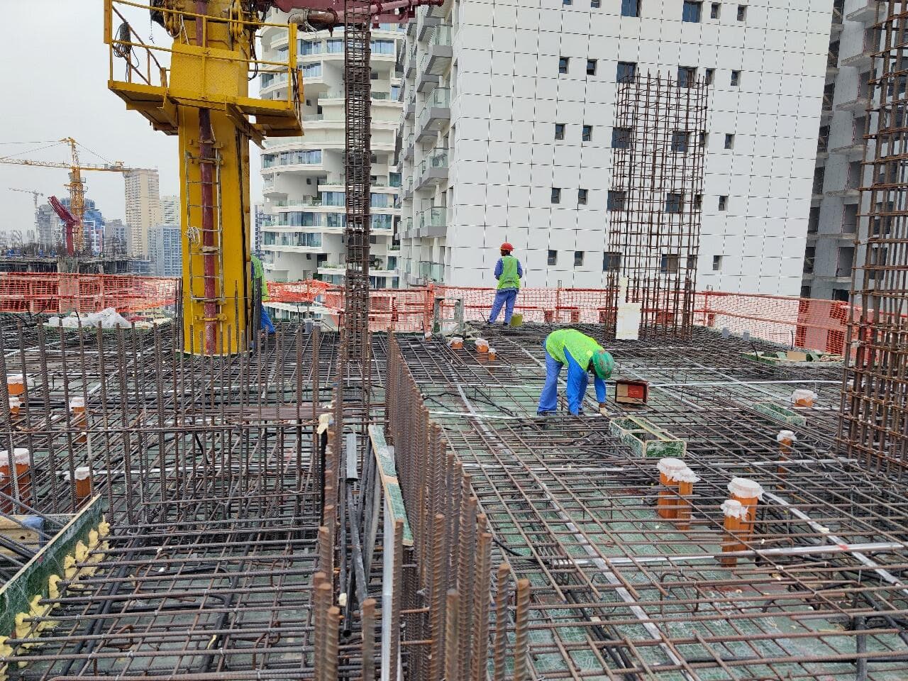 Q Gardens Lofts - Construction